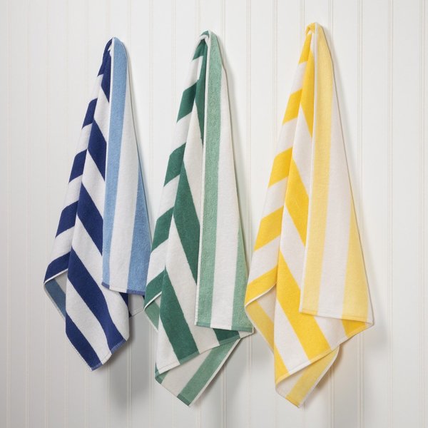 Registry Pool Towel, 30x70, Blue Stripe, 12PK S806-BLBS-AHRS